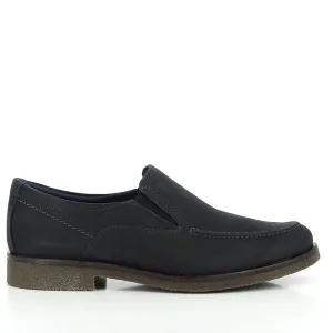 24 Hrs 10050 Navy Slip On Men's Shoes
