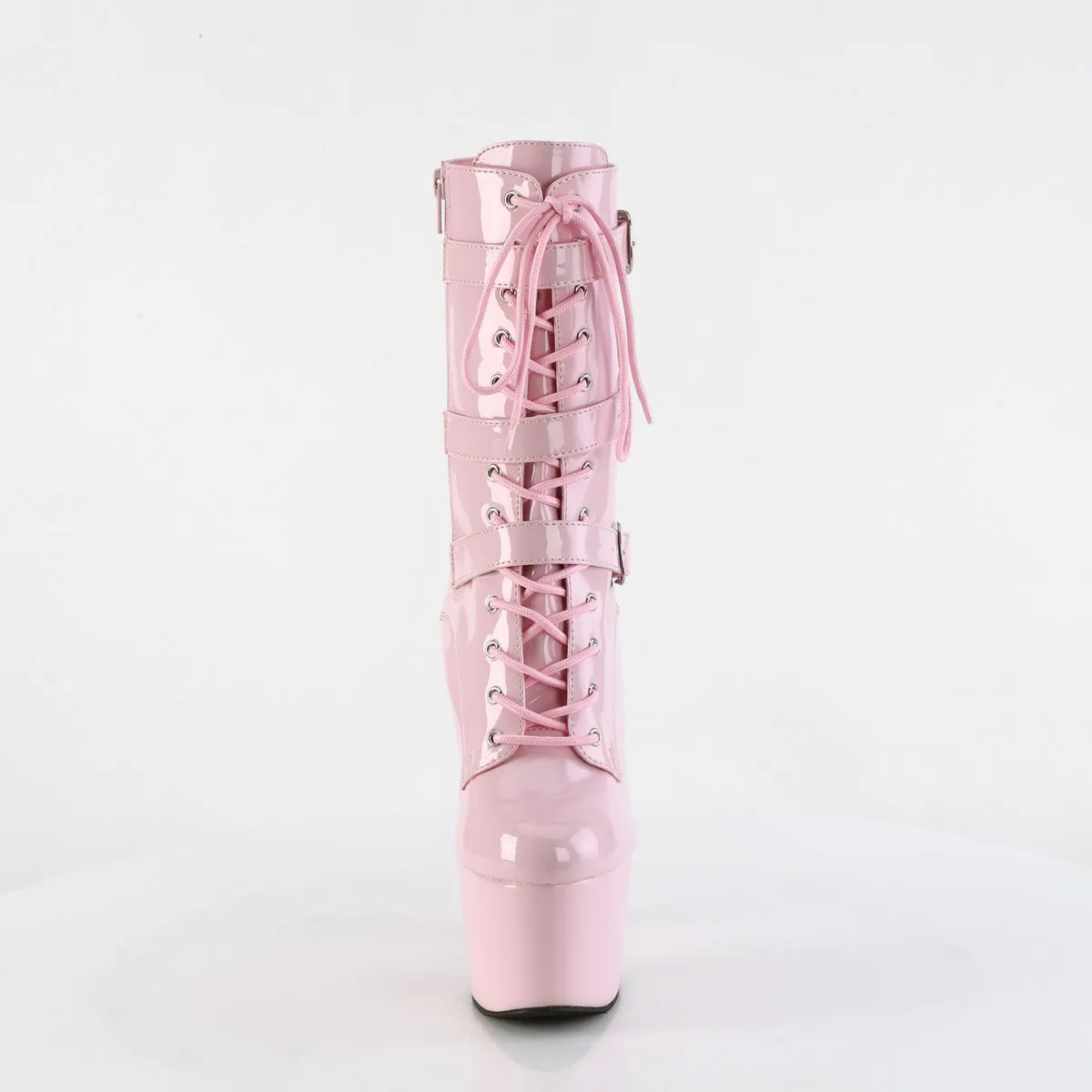 ADORE-1043 Pleaser Baby Pink Patent Sexy Platform Shoes (Pole Dancing Heels)