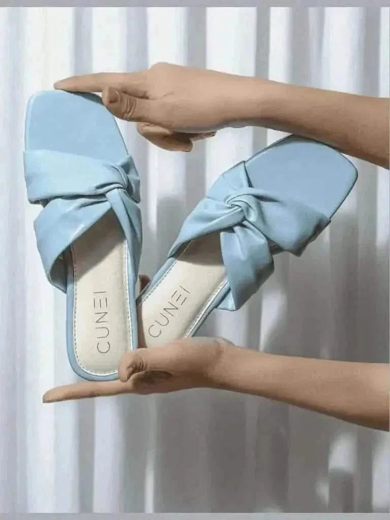 Arctic Blue Crossover Flats