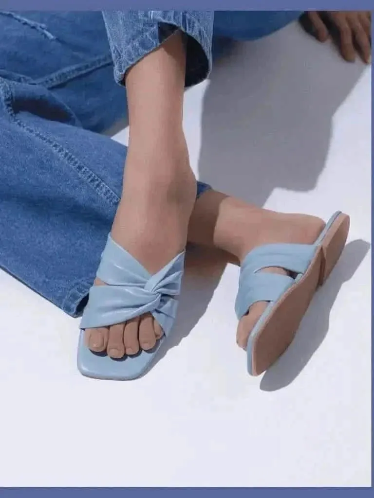 Arctic Blue Crossover Flats