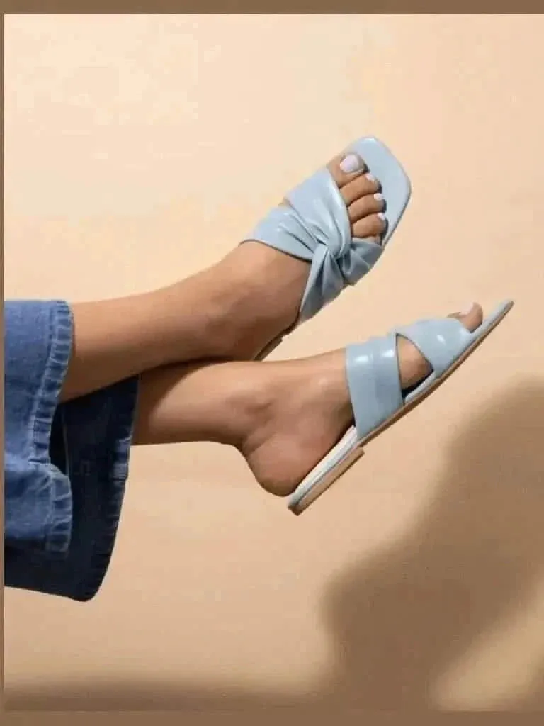 Arctic Blue Crossover Flats