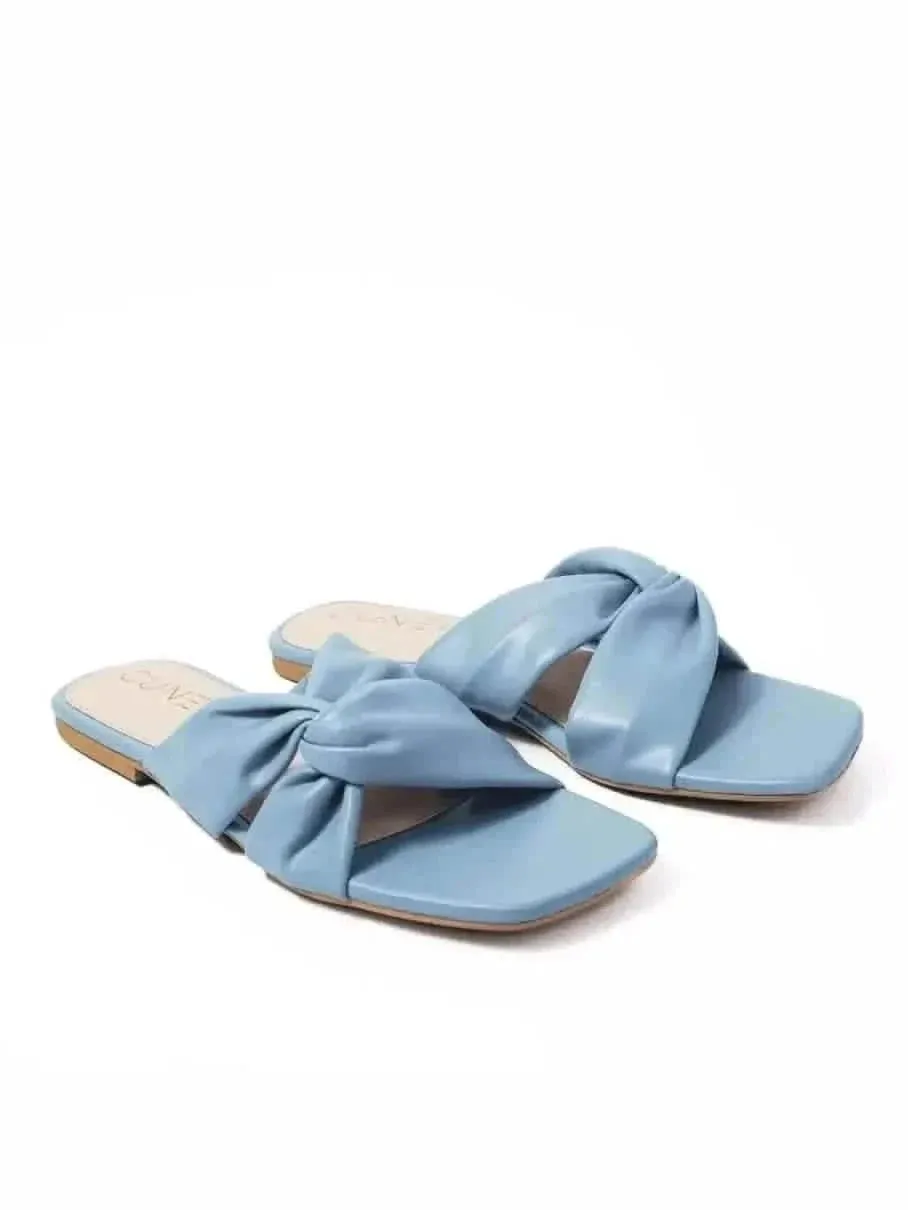 Arctic Blue Crossover Flats