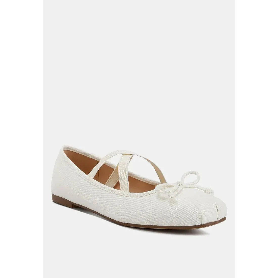 Arimer Criss Cross Strap Ballet Flats