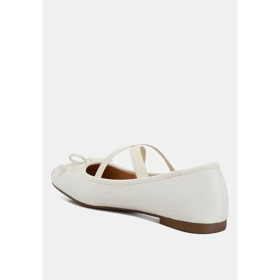 Arimer Criss Cross Strap Ballet Flats