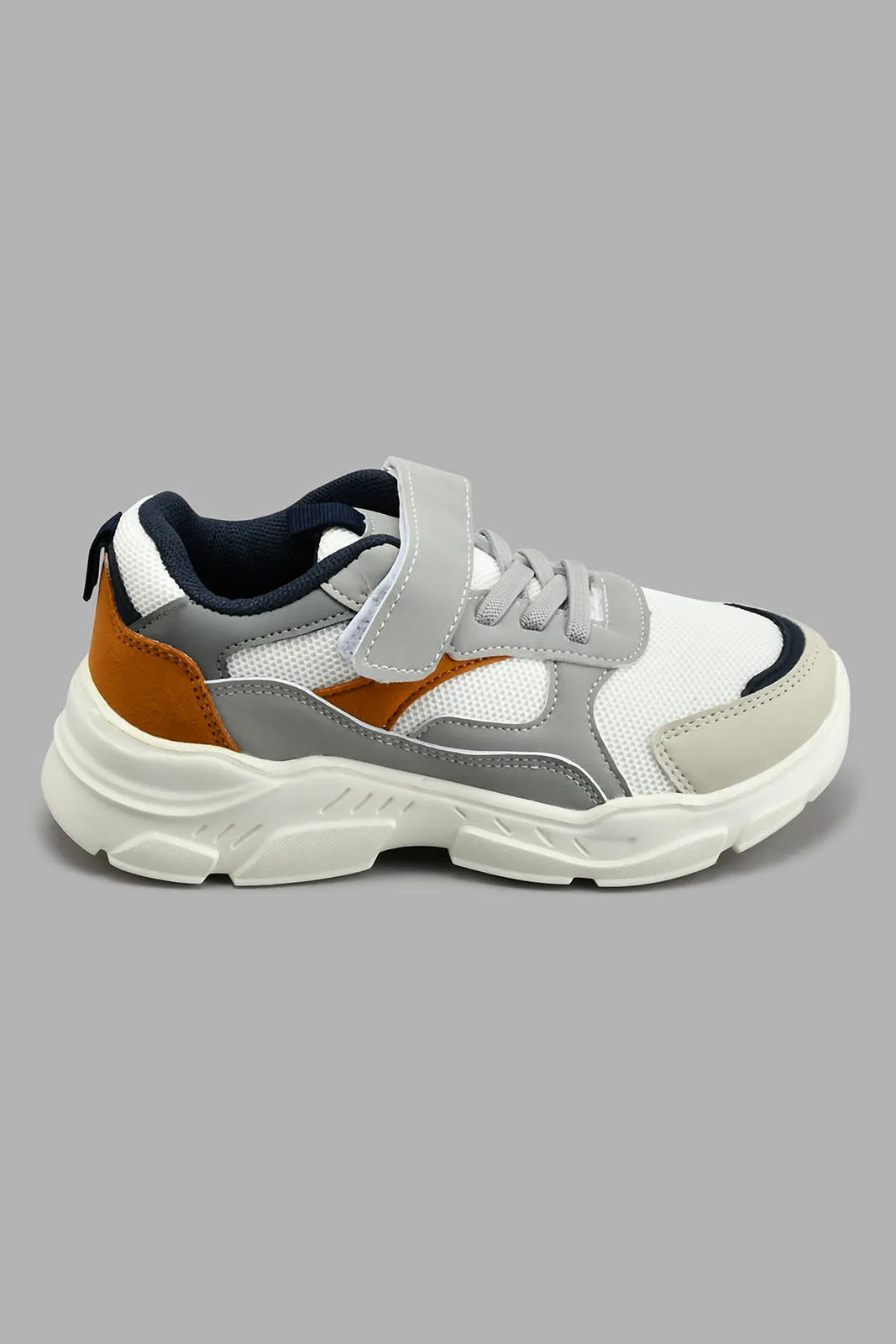 Blue And White Chunky Sneaker