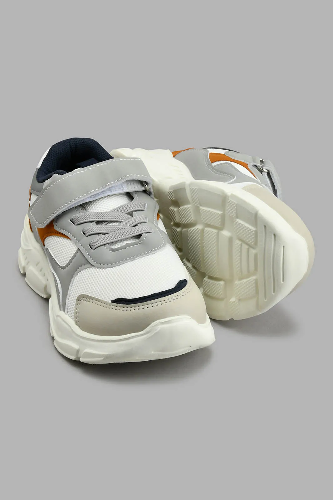 Blue And White Chunky Sneaker