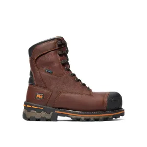 Boondock 8 Inch Composite-Toe Waterproof Ins 600G Work Boot Brown