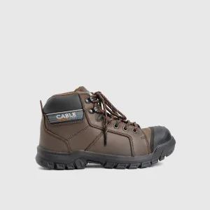 Cable Quartz Safety Boot Brown