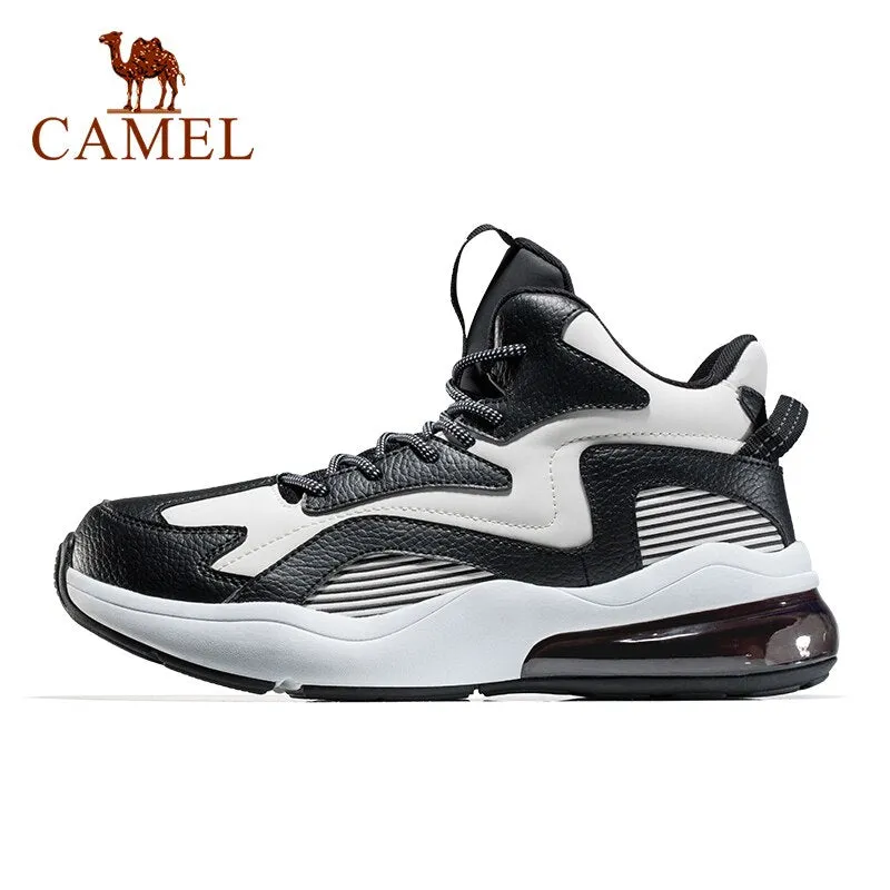 CAMEL Official Original Men's Shoes Autumn Winter Fashion High tops