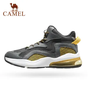 CAMEL Official Original Men's Shoes Autumn Winter Fashion High tops