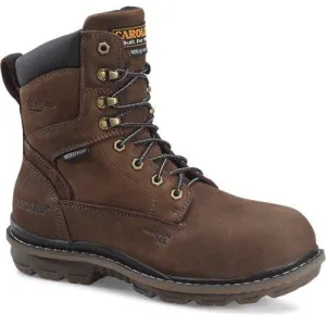 Carolina Men's Dormite 8" Composite Toe Ins Waterproof Work Boot  - Brown - CA8556