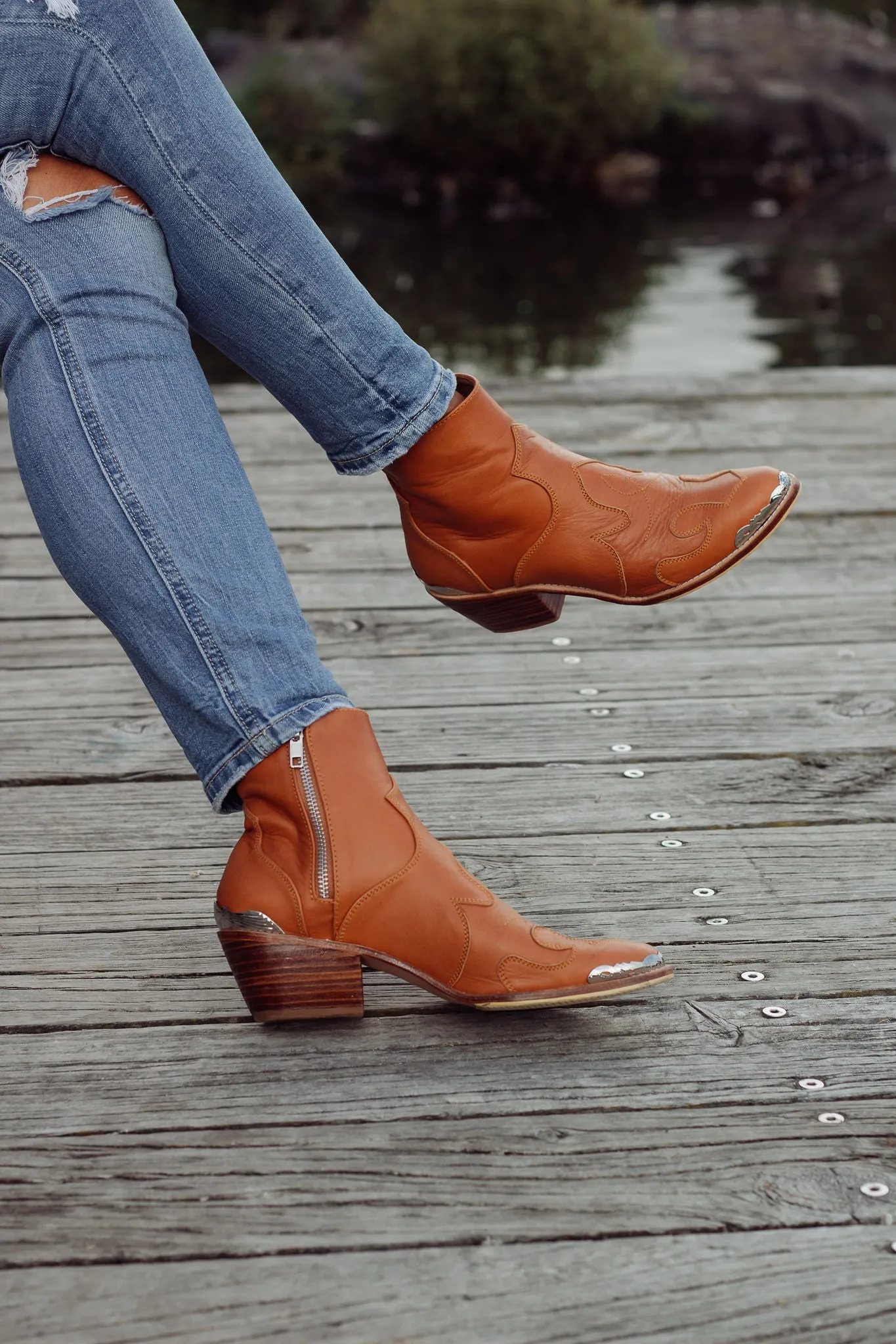 Charlie Boots Tan - CLOSING DOWN SALE 70% OFF