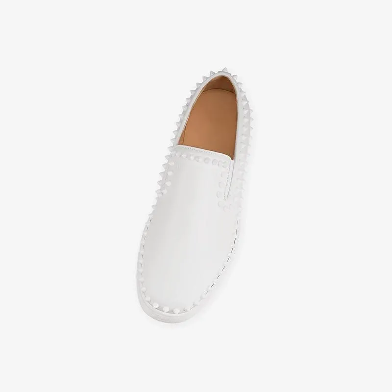 Chic Studded Slip-On Sneakers