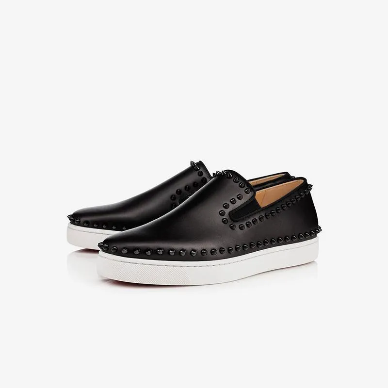 Chic Studded Slip-On Sneakers