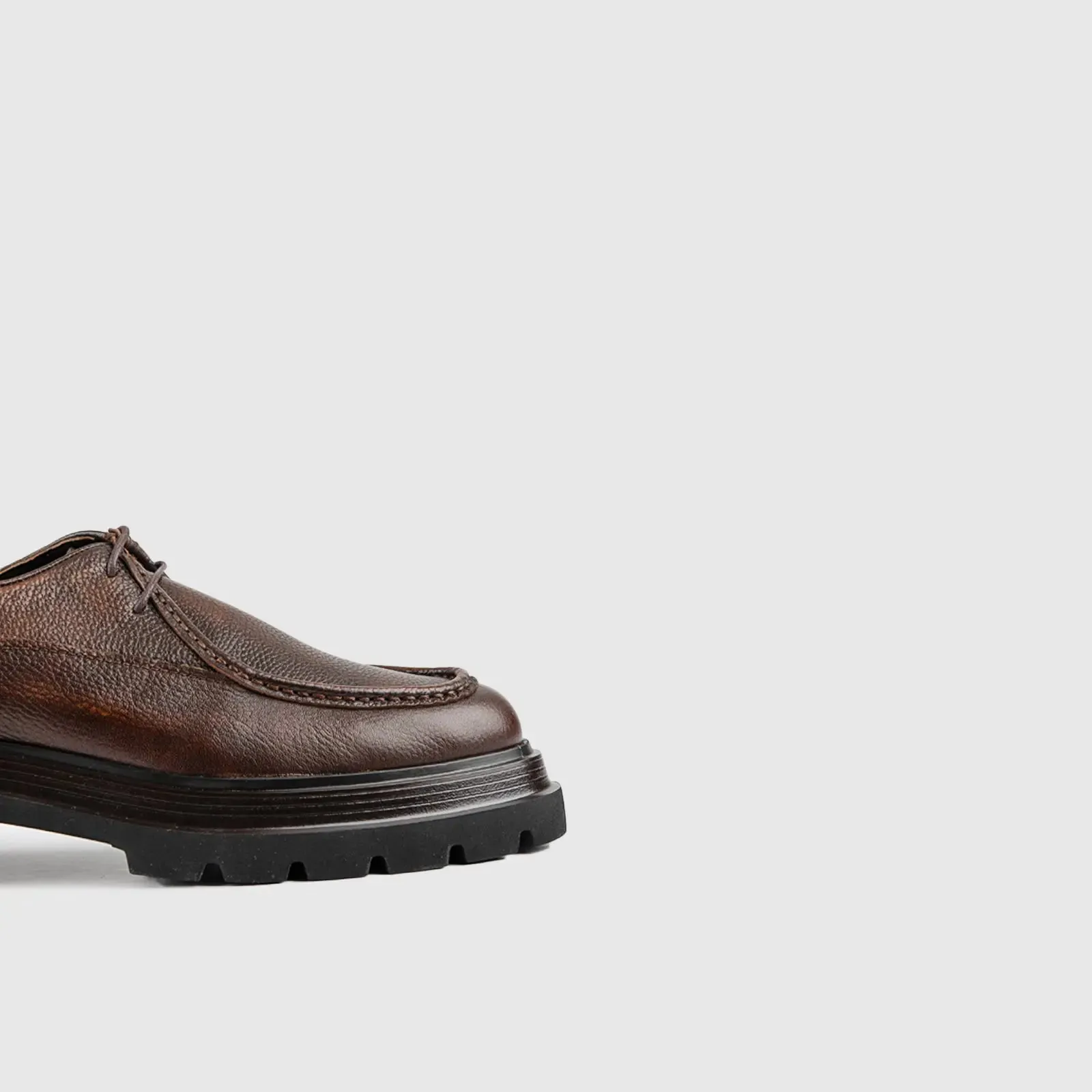 Chunky Sole Oxfords Brown 4809