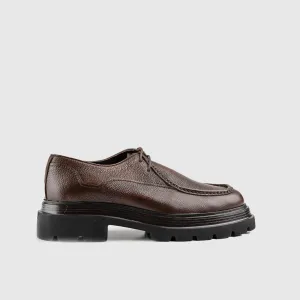 Chunky Sole Oxfords Brown 4809