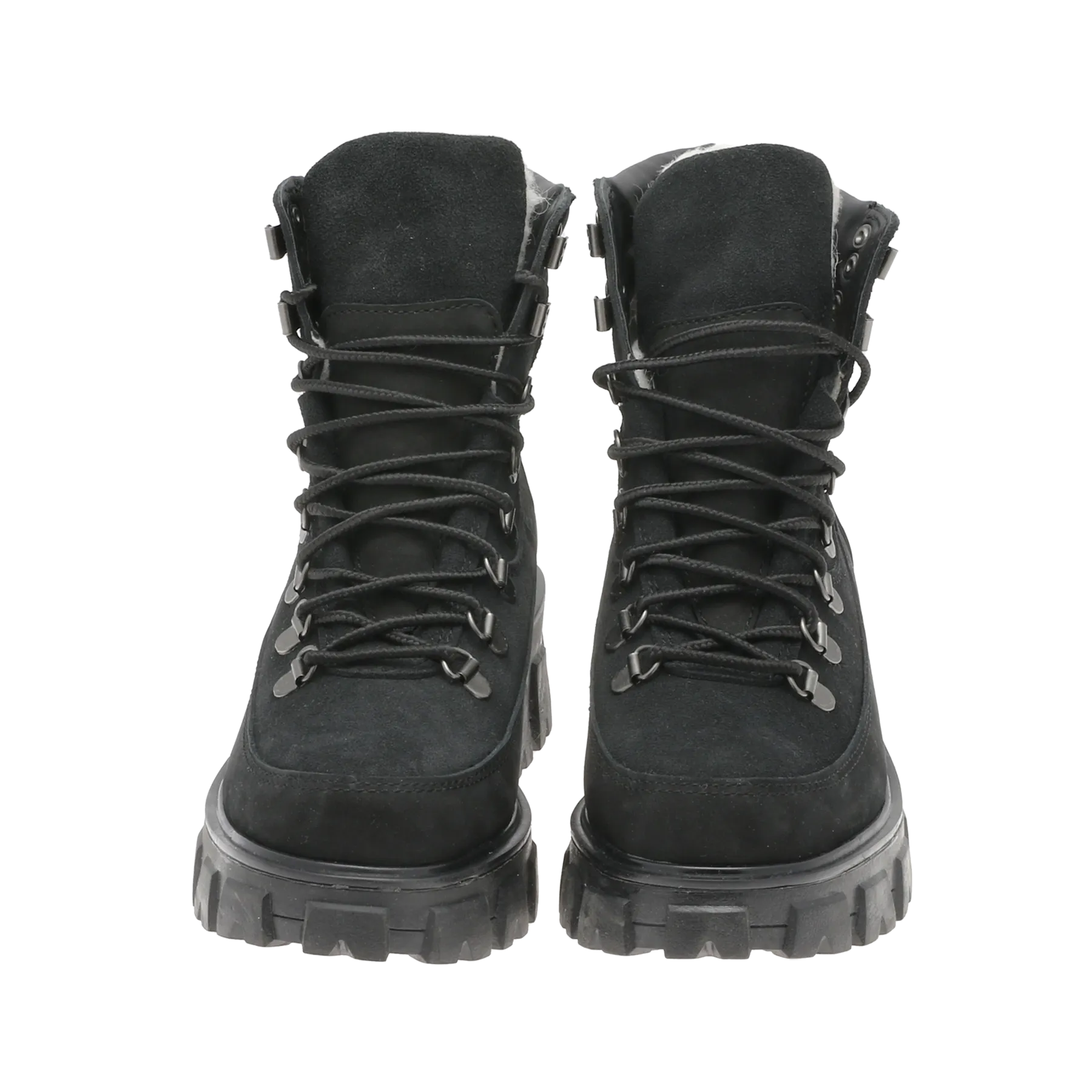 Combat Leather Boot - Warm Black