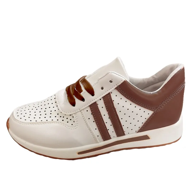Cuzcare Sporty Orthopedic Shoes Women Breathable Striped Cushioned Sneakers Trendy