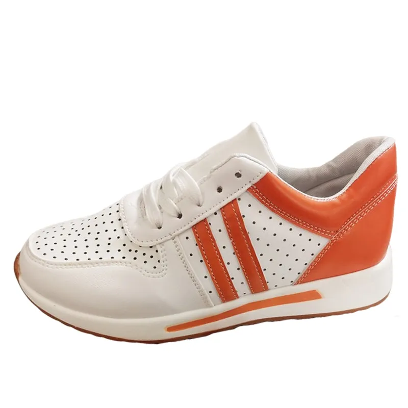 Cuzcare Sporty Orthopedic Shoes Women Breathable Striped Cushioned Sneakers Trendy