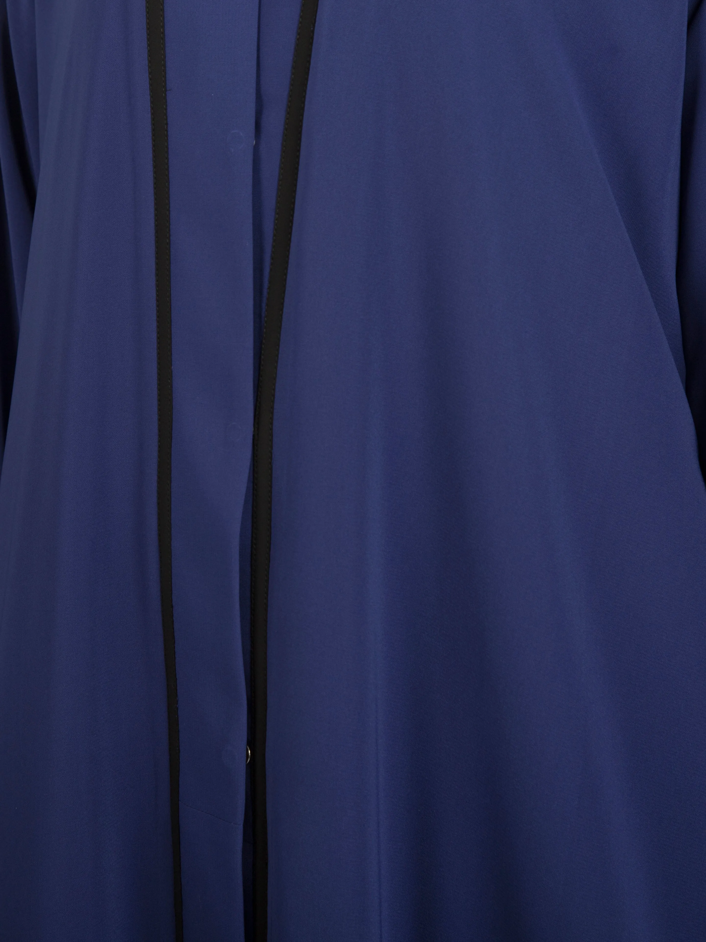 Electric Blue with Black Lines