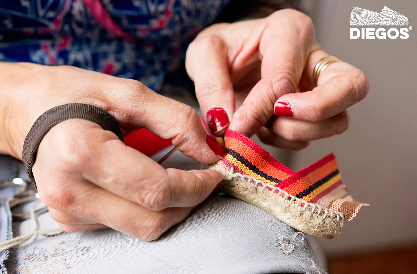 Espadrilles keychains