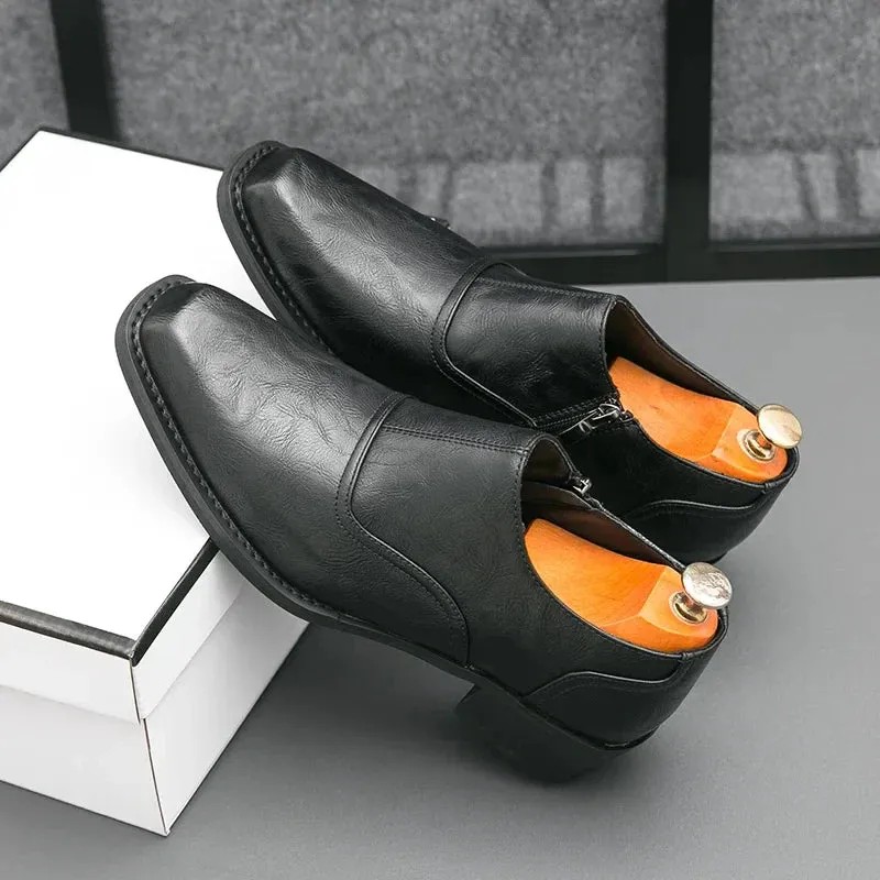 Evante | Zipper Closure Loafers