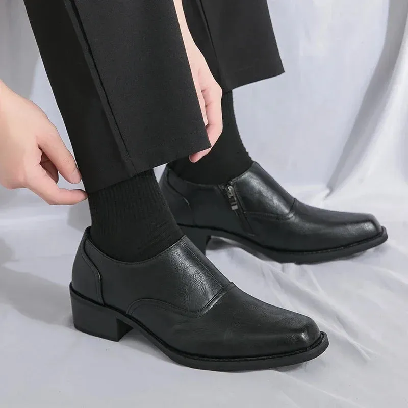 Evante | Zipper Closure Loafers