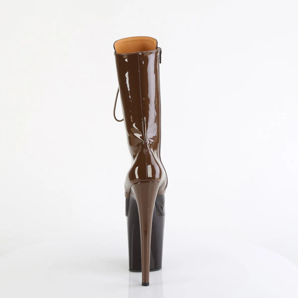 FLAMINGO-1054DC Pleaser Mocha Sexy Platform Shoes (Pole Dancing Heels)