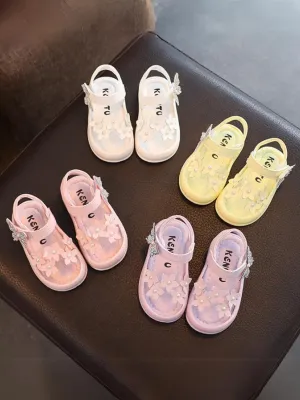 Girls Fluttering Blossom Sandals By Liv and Mia