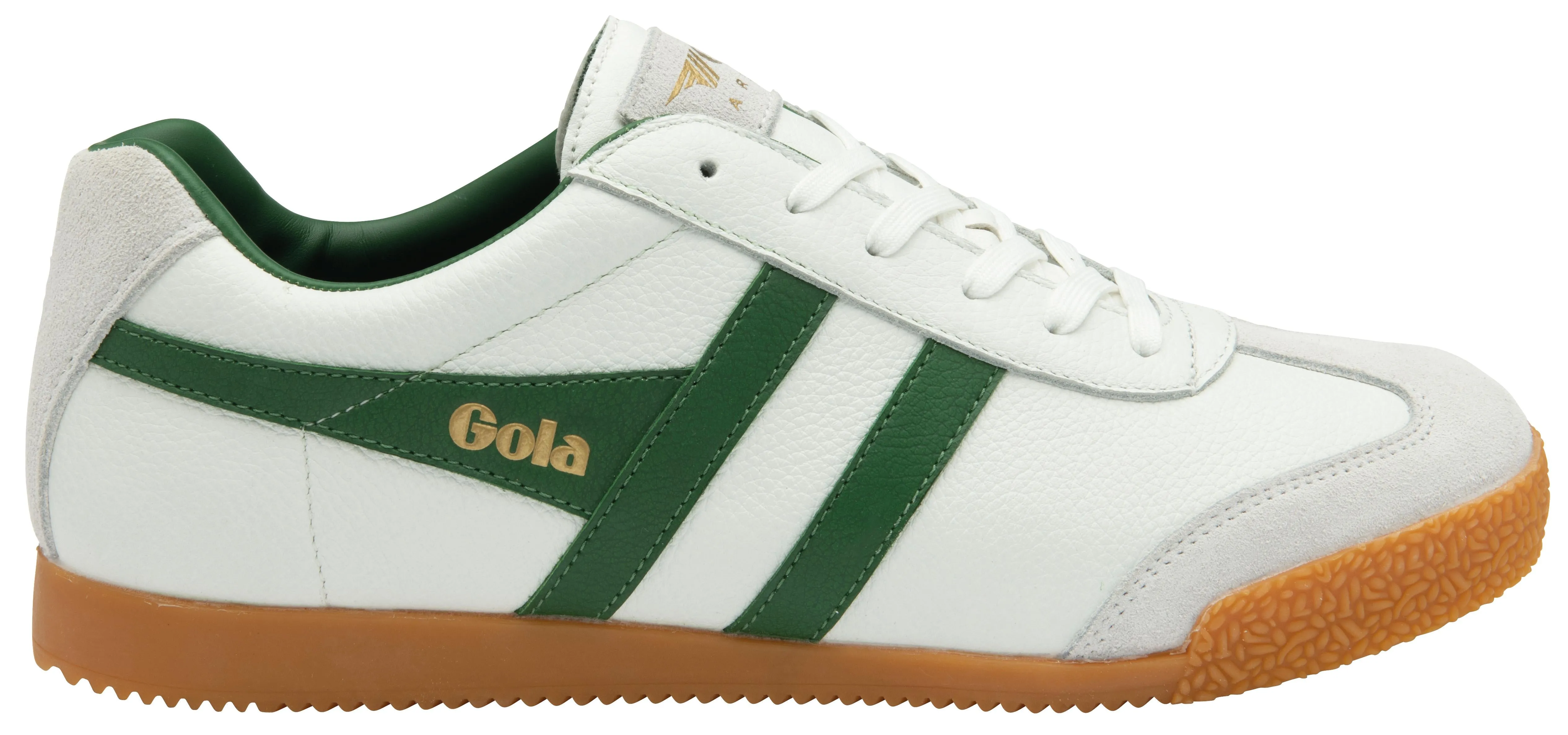 Gola  Men's Harrier Leather White/Green/Green M