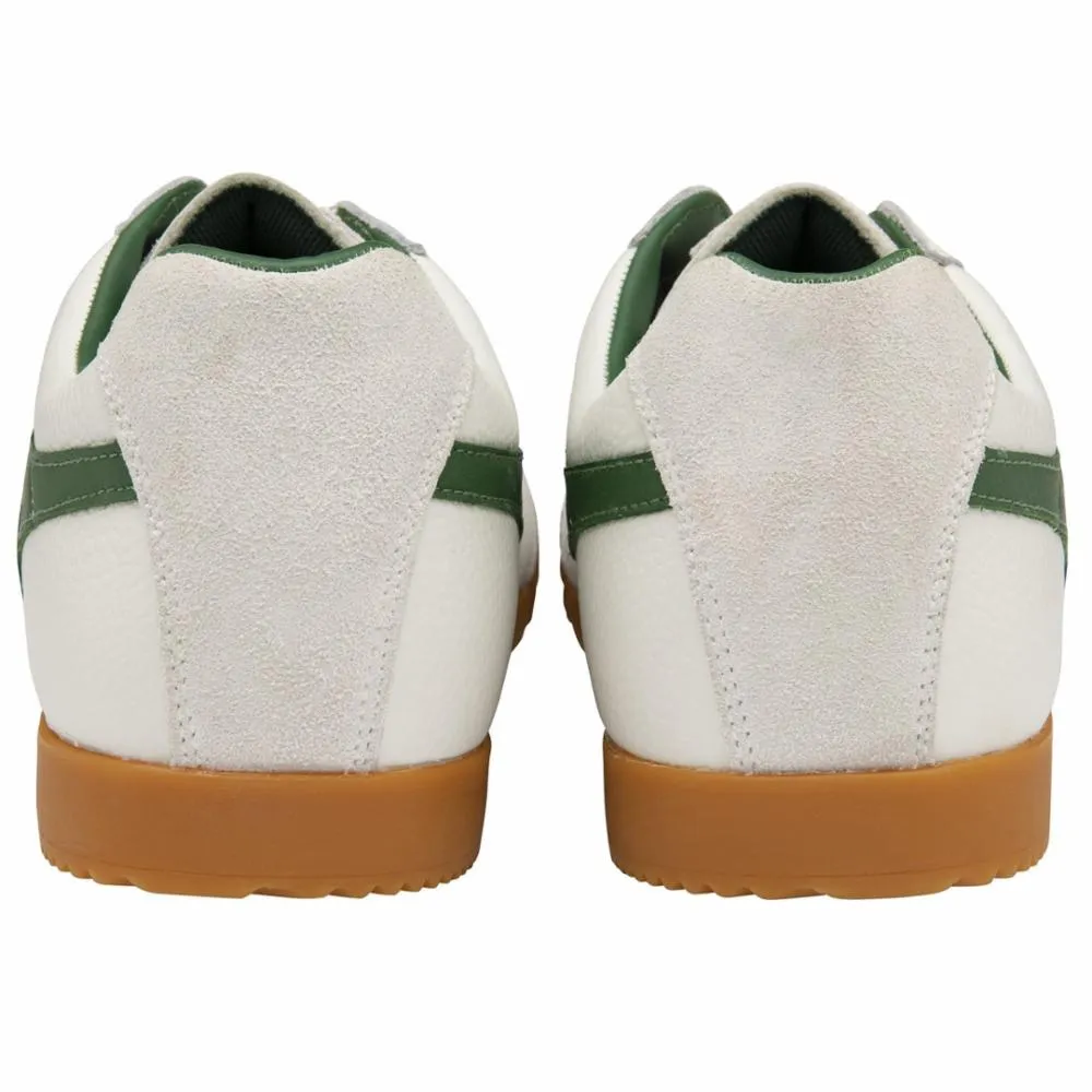 Gola  Men's Harrier Leather White/Green/Green M