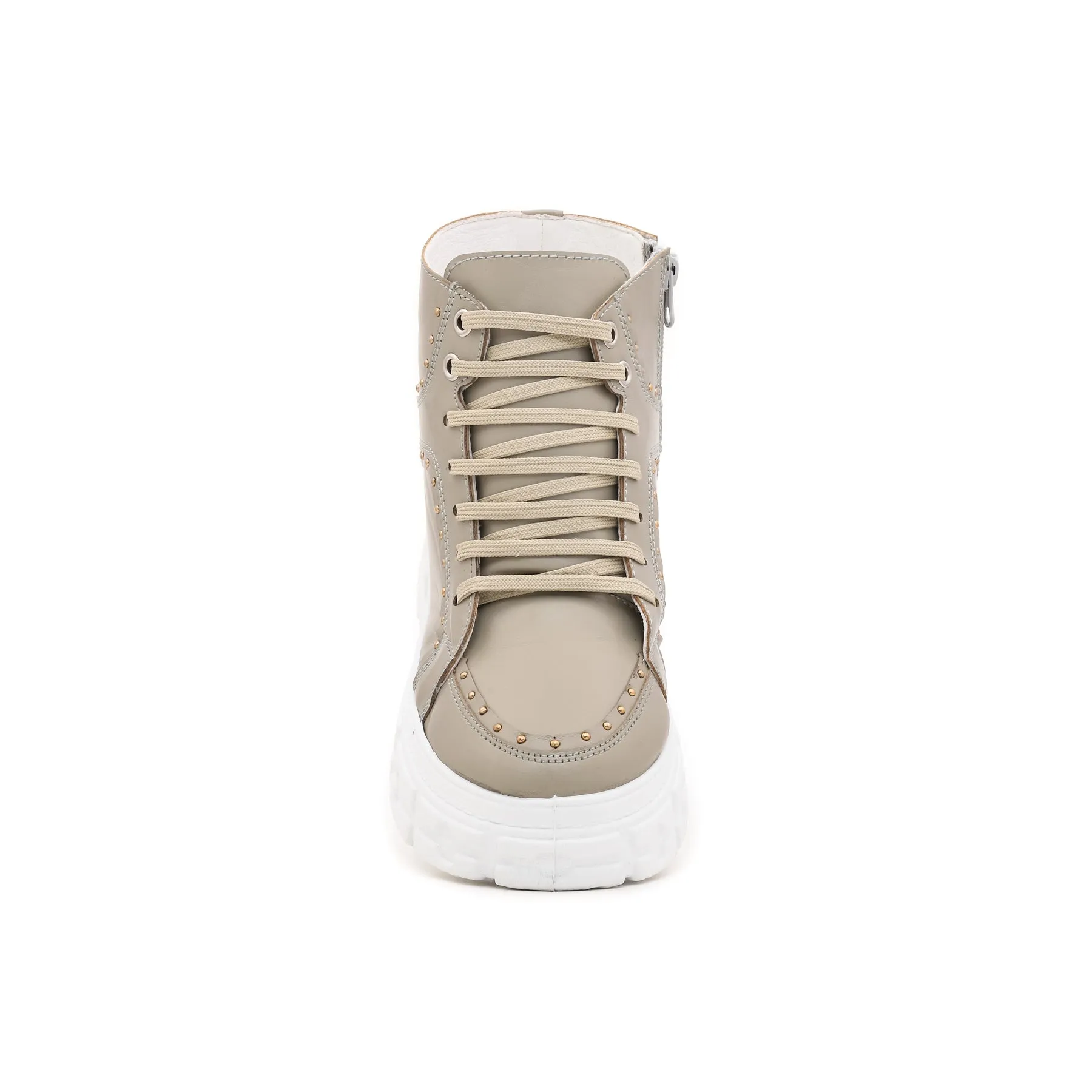 Grey High Ankle Sneakers AT7188