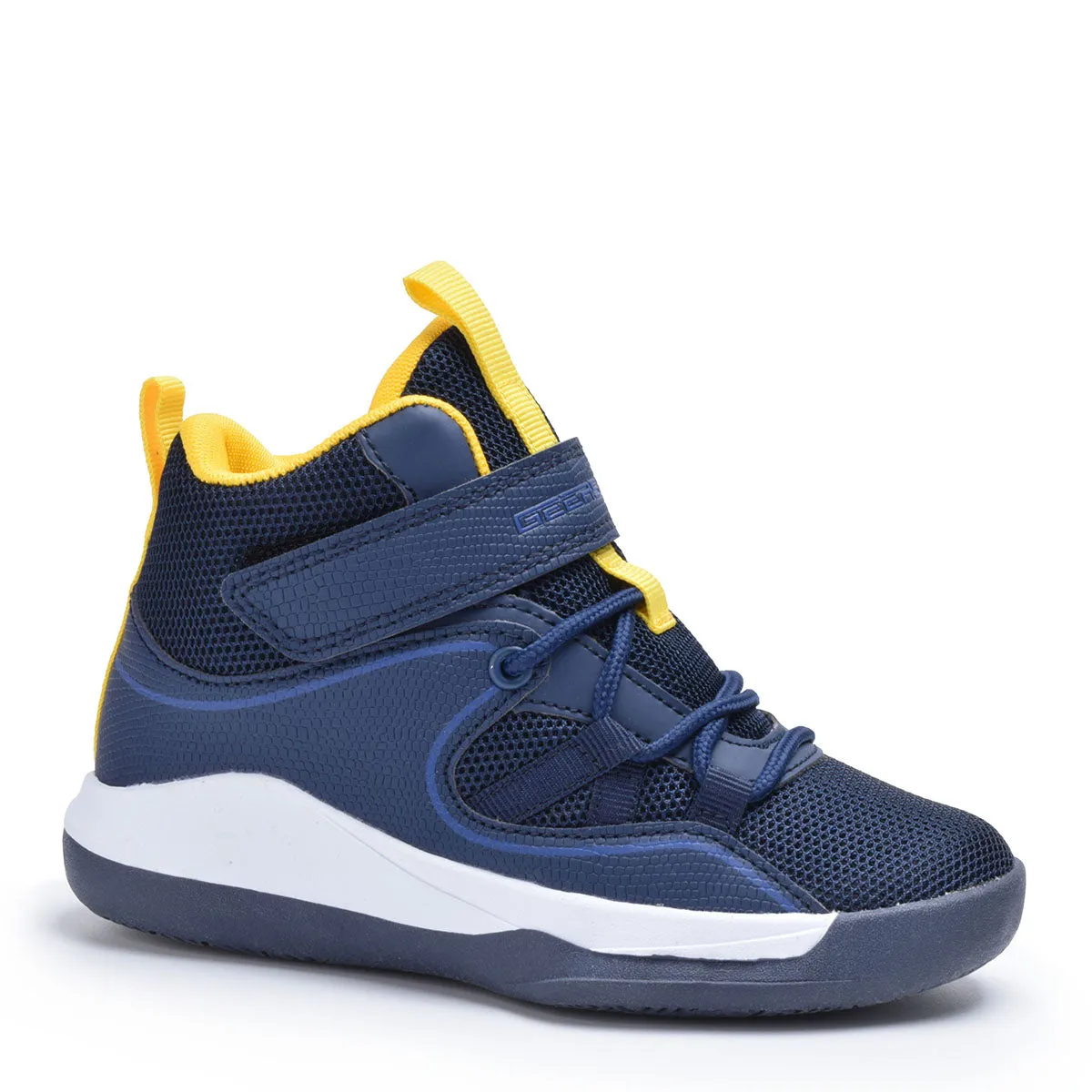 Kids High Top Sneakers Boys Athletic Basketball Shoes Toddler Little and Big Kids Shoe, 10-4
