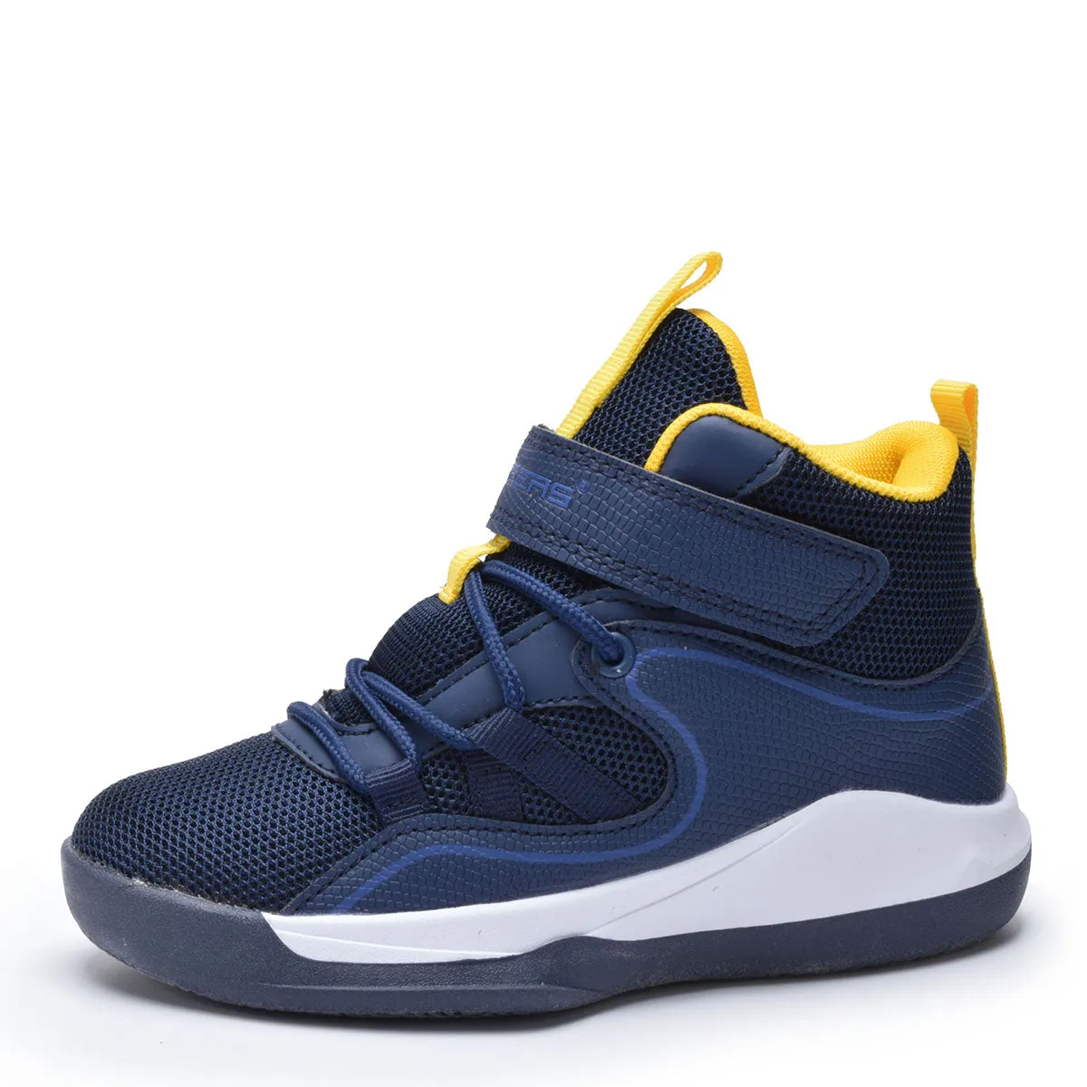 Kids High Top Sneakers Boys Athletic Basketball Shoes Toddler Little and Big Kids Shoe, 10-4