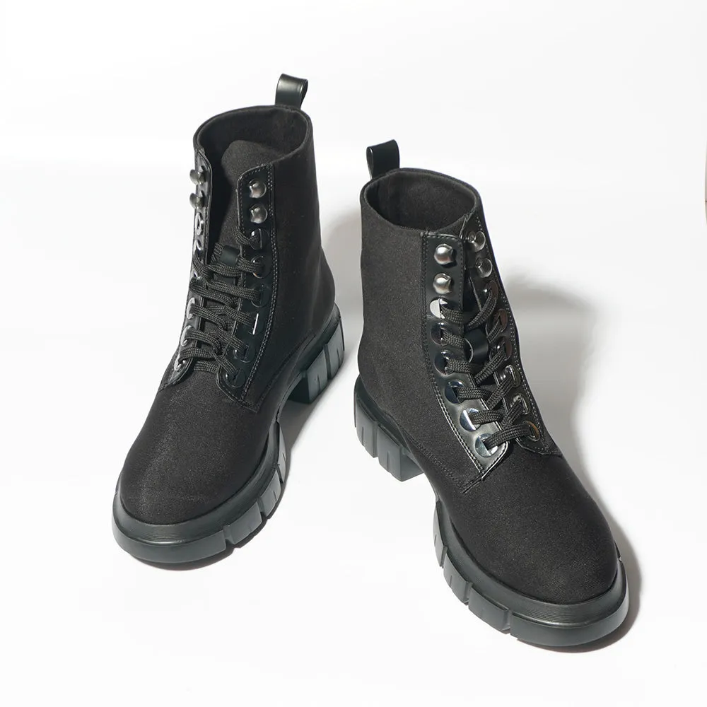 Lycra Combat Boots