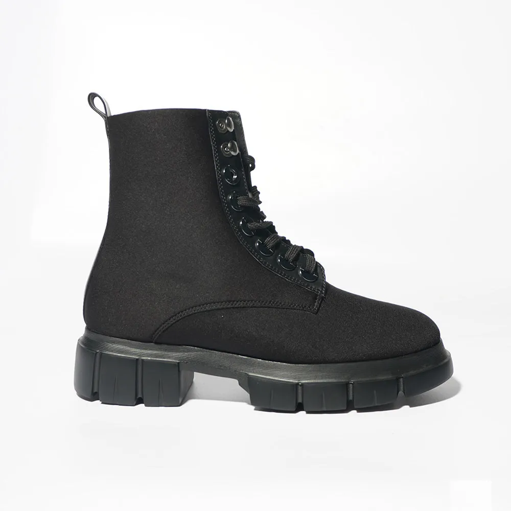 Lycra Combat Boots