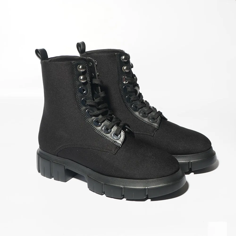 Lycra Combat Boots