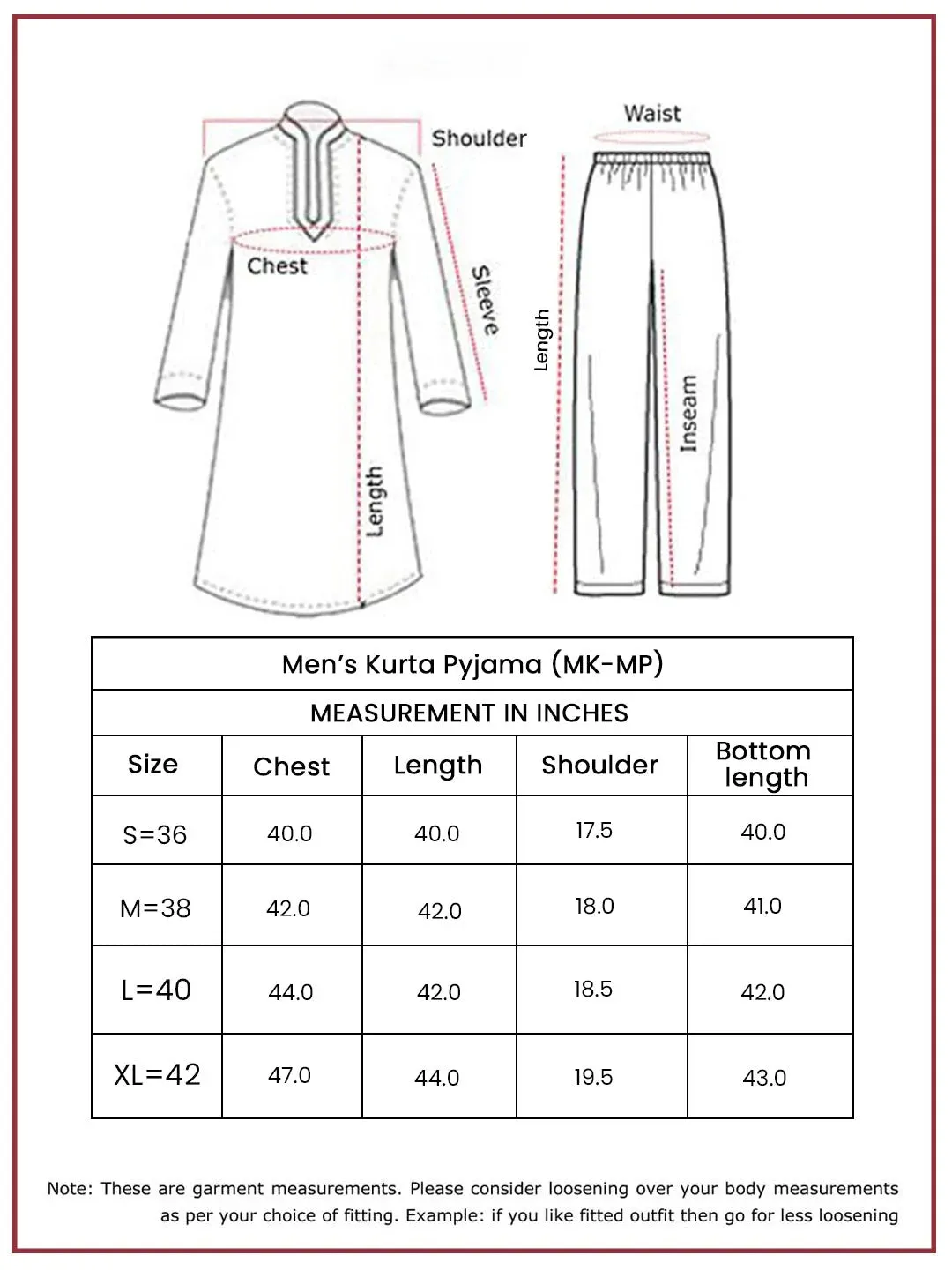 Men's Chiku Cotton Slub Kurta and Pyjama Set