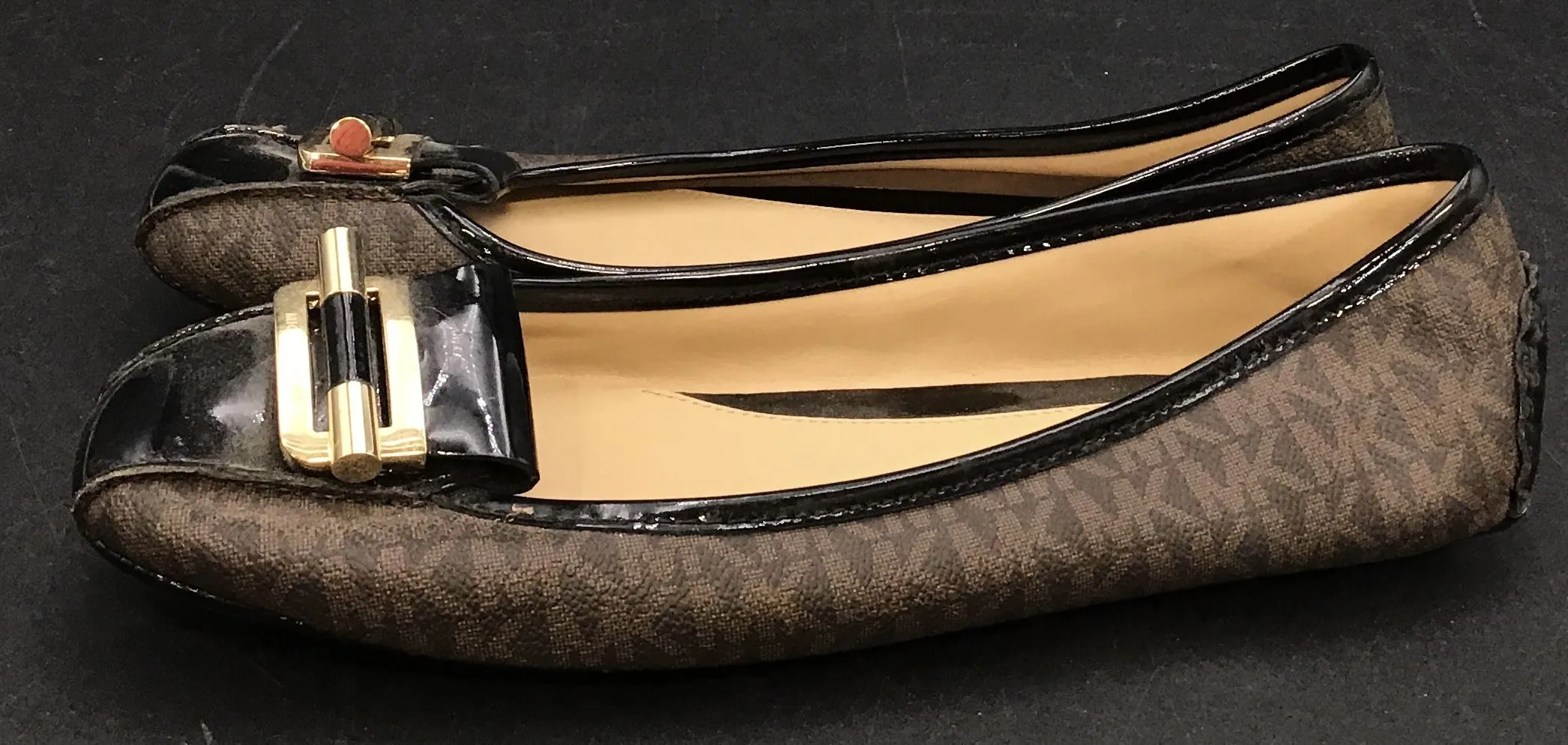 Michael Kors Women's Brown Ballet Flats - Size 8.5M