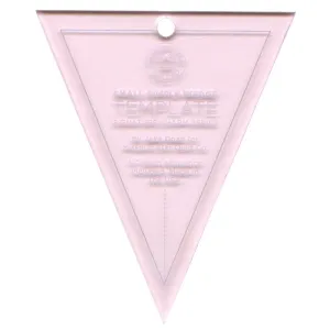 Missouri Star Limited Edition Pink Small Simple Wedge Template