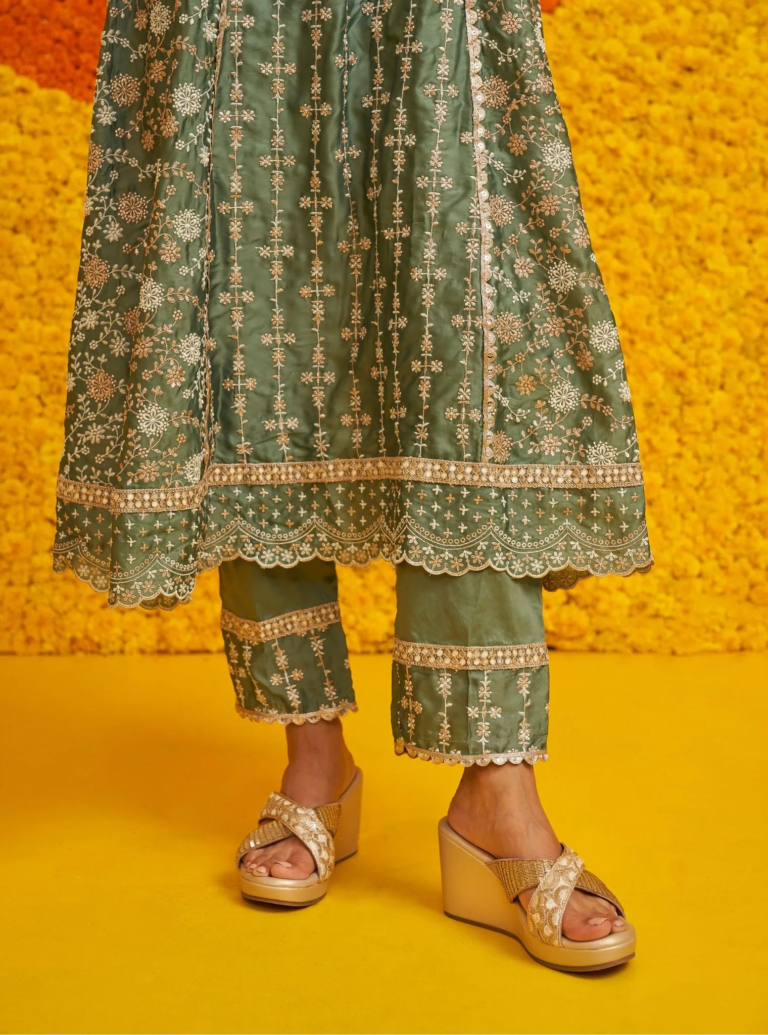 Mulmul Viyana Wedge heel