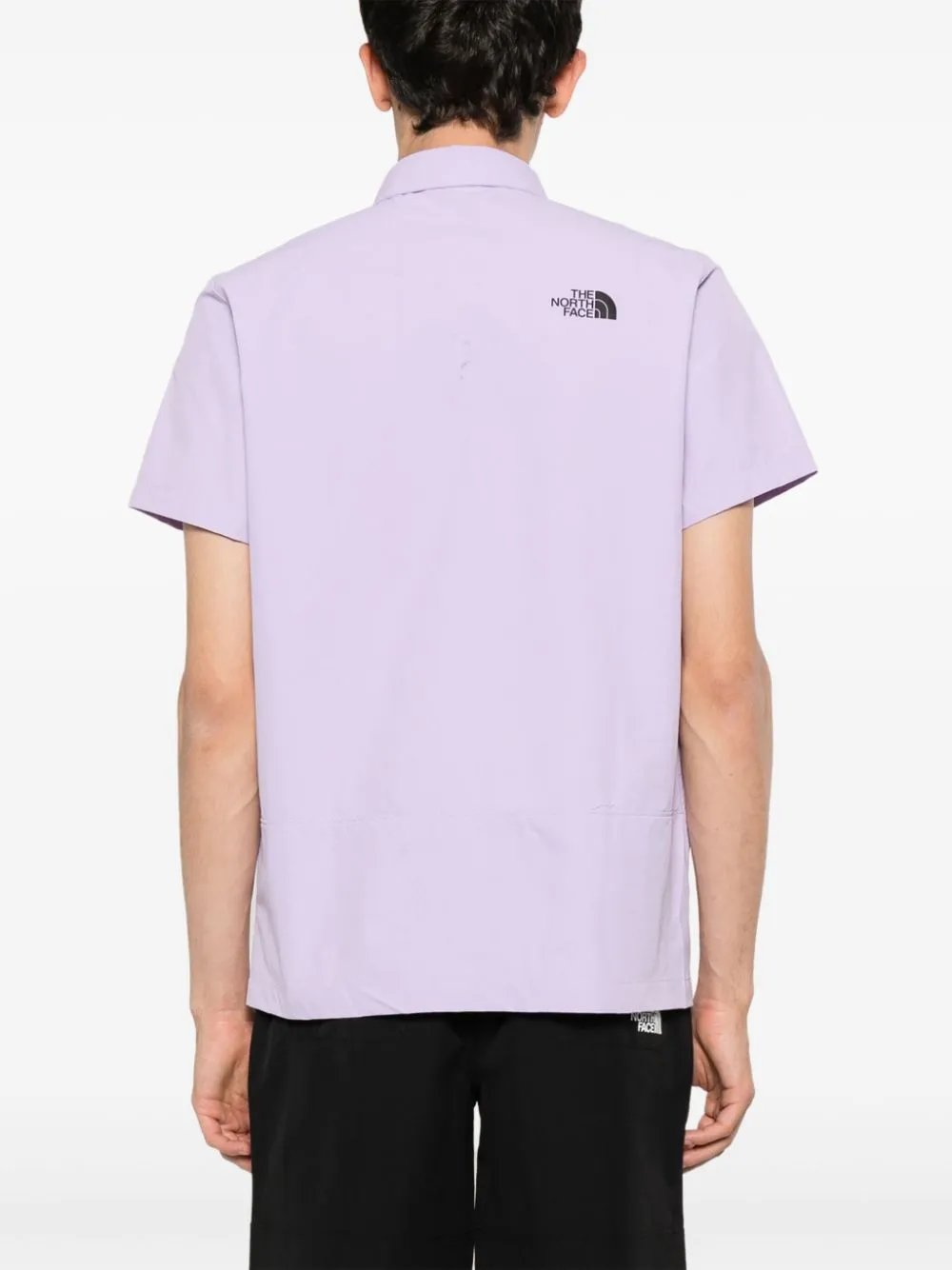 Murray logo-patch shirt