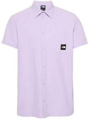Murray logo-patch shirt