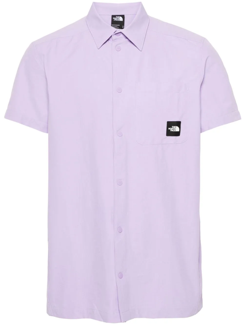 Murray logo-patch shirt