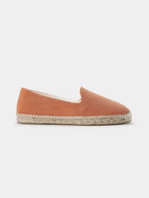 Orange Espadrilles in Recycled PET