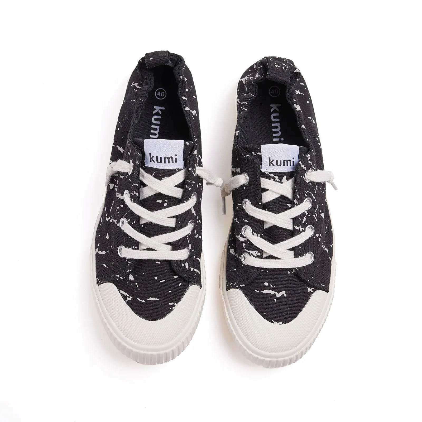 Paint Splatter slip-on sneakers