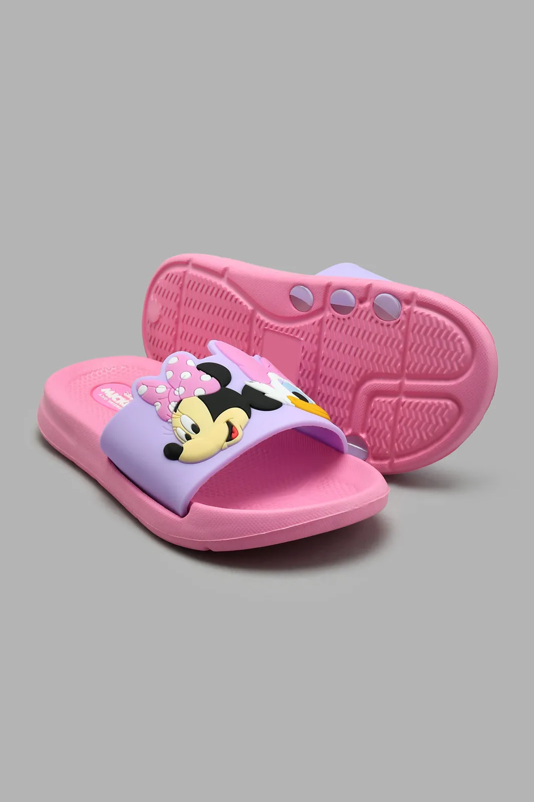 Pink And Lilac Minnie Mouse Slide