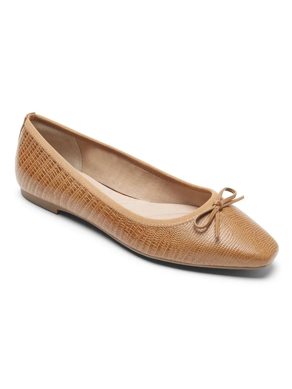 Rockport Women's Total Motion Laylani Ballet Flat Nutmeg CI6043