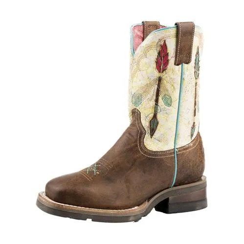 Roper Kids Vintage Tan Boot