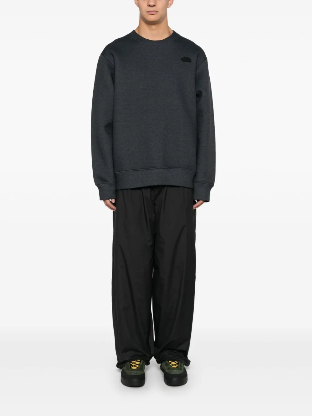 scuba-jersey sweatshirt